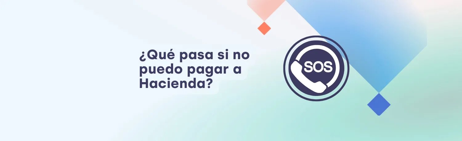 ¿Qué pasa si no puedes pagar a Hacienda?